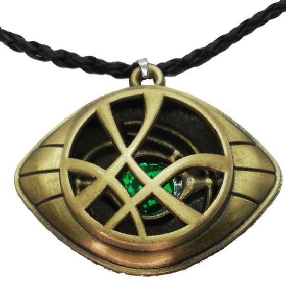 photo de Réplique du Pendentif Doctor Strange "L'oeil d' Agamotto"  