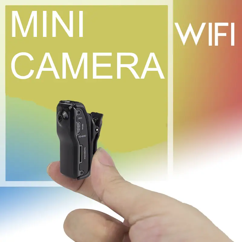 Mini Caméra Connectée en Wifi via Téléphone