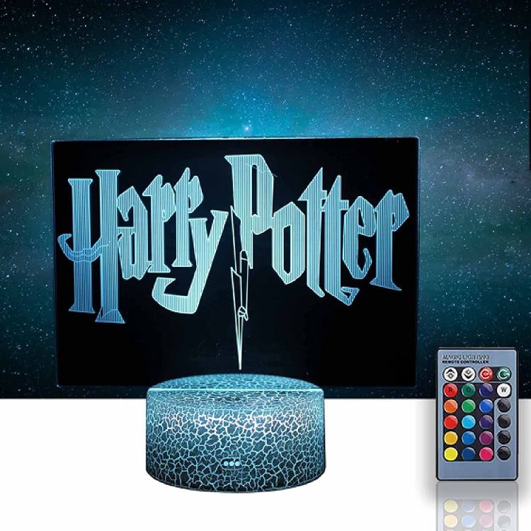 photo de  Lampe Harry Potter, 16 couleurs changeantes avec interrupteur tactile et tlcommande