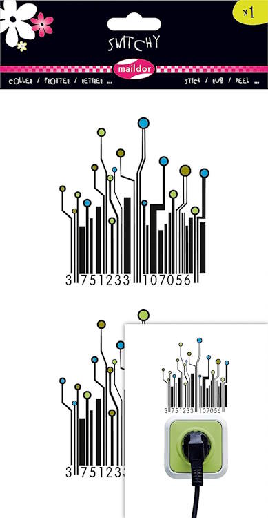 photo de Maildor Switchy - collant dcoratifs,, thme : code-barres