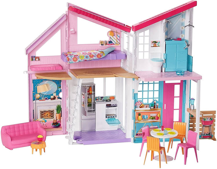 photo de Maison Barbie  Malibu repliable pour poupes FXG57