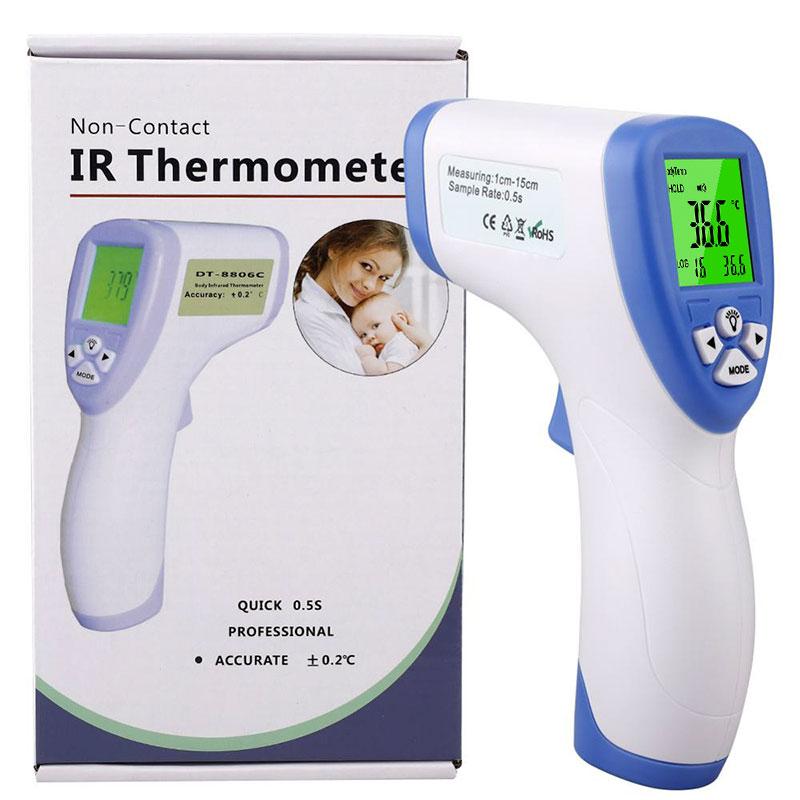 photo de Thermomètre digital frontal sans contact, infrarouge