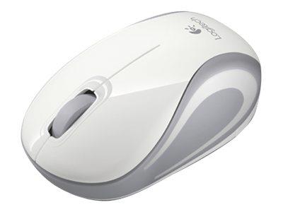 photo de Mini souris sans fils USB M187 Logitech blanc