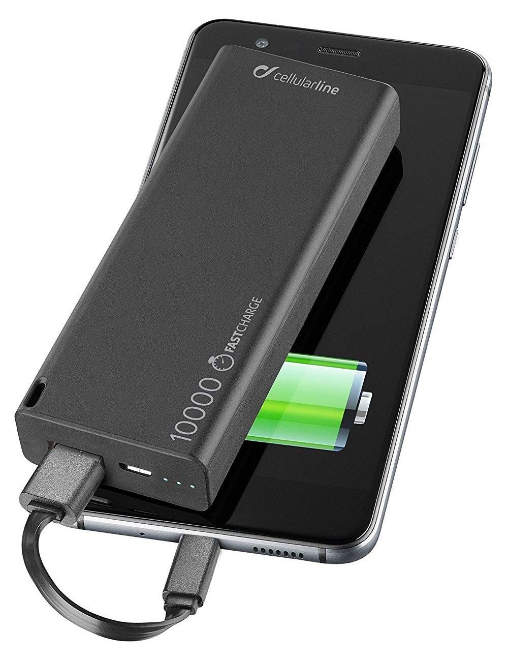 photo de chargeur portable FREEPSLIM10000 Cellularline